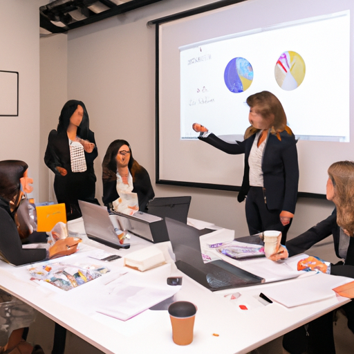 Image of a marketing strategy planning session